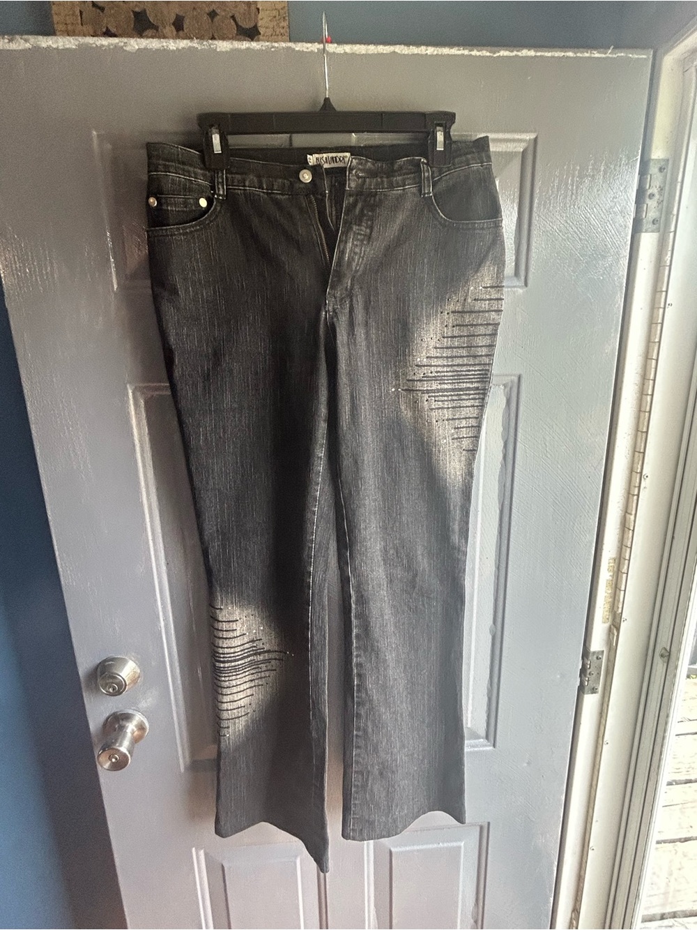 Elisa Landri Women's Jeans Black Size Italian Size 44. Size 8 USA Womens Jeans